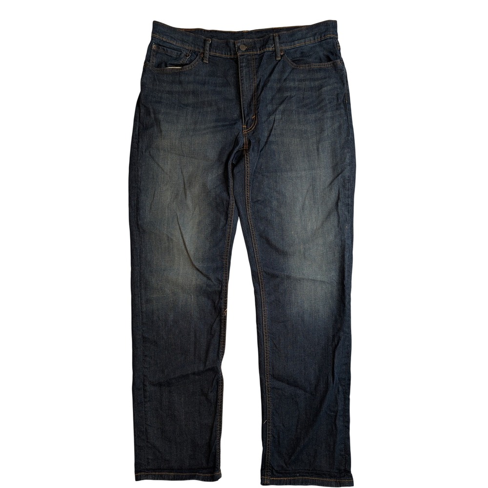 Levis 541 Athletic Taper Mens Jeans 38x34 Dark Wash Indigo Denim 541-0635‎